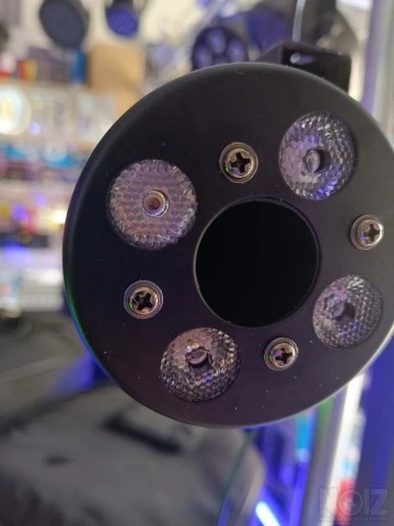 DJ LED Co2 Κανόνι-Πιστόλι καπνού φωτιζόμ