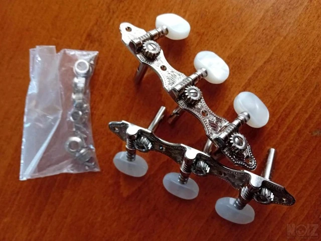 Schaller 3-On-Plate Guitar Machines