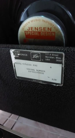 Peavey Studio Pro 20w ενισχυτη