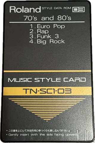 Roland TN-SC1-03 & TN-SC1-09