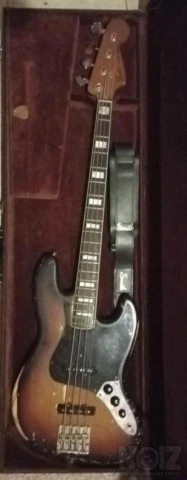 Fender jazzbass sunburst  1978