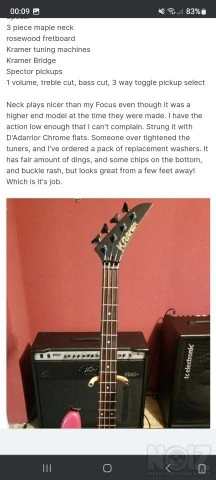 Kramer Bass 710 P/J 1988