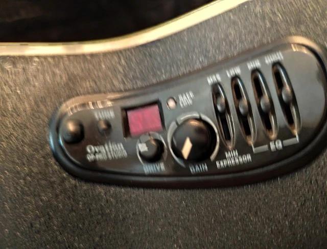 Ovation elite op pro studio preamp 