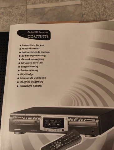 CD Recorder and Player