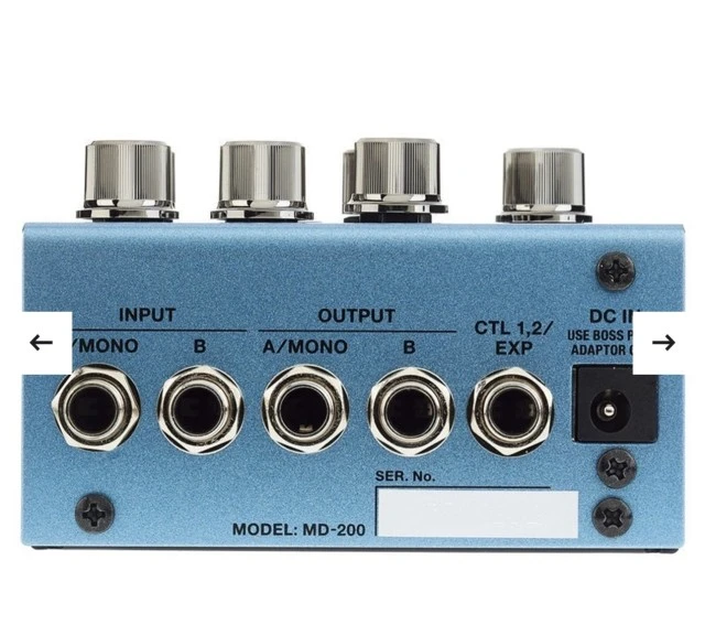Πετάλι boss md200 modulation  - κατάστασ