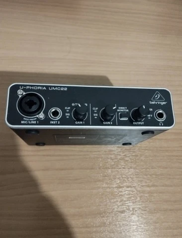 Behringer U-Phoria UMC22 | Κάρτα Ήχου US
