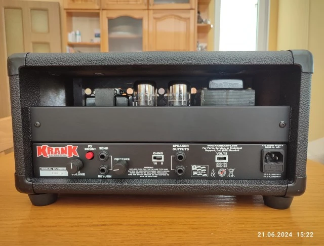 Krank Rev JR Pro 50 - Guitar Tube Amplif