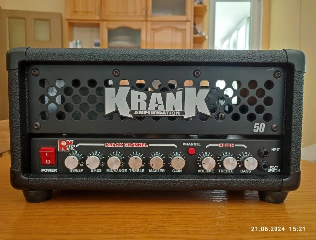 Krank Rev JR Pro 50 - Guitar Tube Amplif