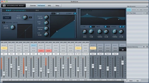 Presonus Studiolive 16.0.2 FW