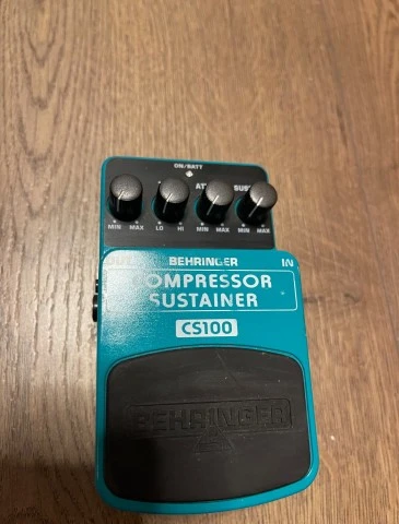 Behringer compressor sustainer cs100