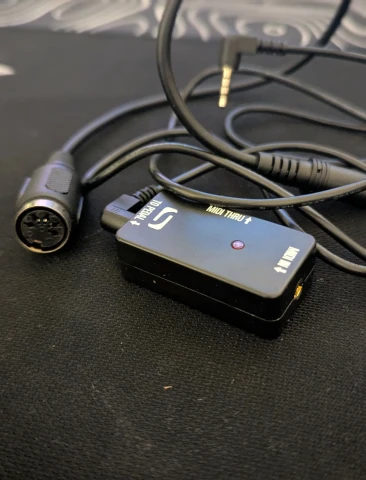 Source Audio C4 + midi adapter