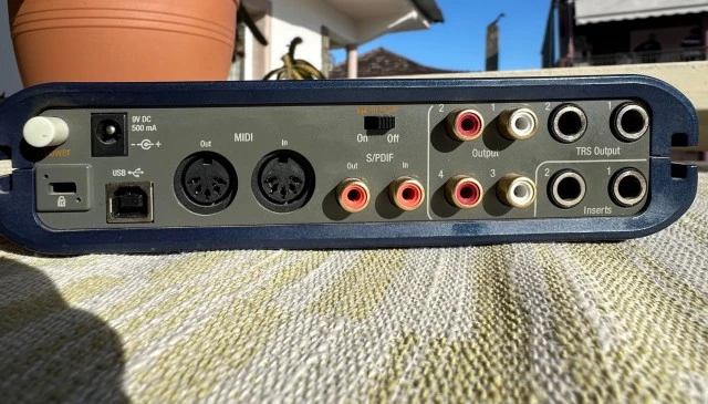 Μ-audio fast track pro
