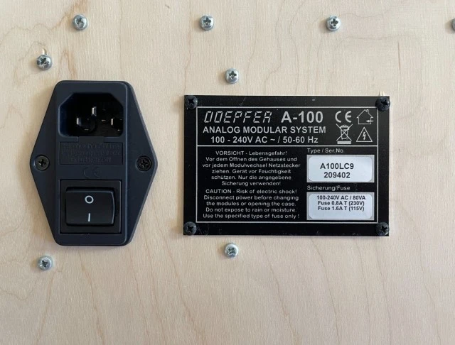 Doepfer A-100LC9 Low Cost Case