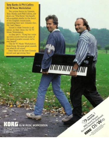 Korg 01/W  32 Voice Digital Synthesizer