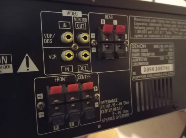 DENON AVR-800 A/V Receiver