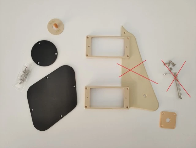 Pickup Rings και Backplates Epiphone [ΑΠΟΛΥΤΩΣ ΣΥΜΒΑΤΑ]