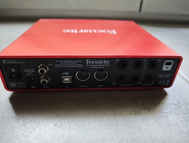 Focusrite Scarlett 6i6 (2nd Gen)