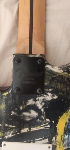 Hand painted chinese partscaster with fe
