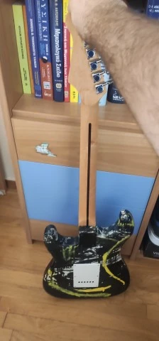 Hand painted chinese partscaster with fe