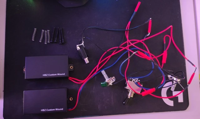 HBZ Custom Wound active pickups