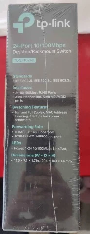 TP-Link TL-SF1024D – 24-Port 10/100Mbps