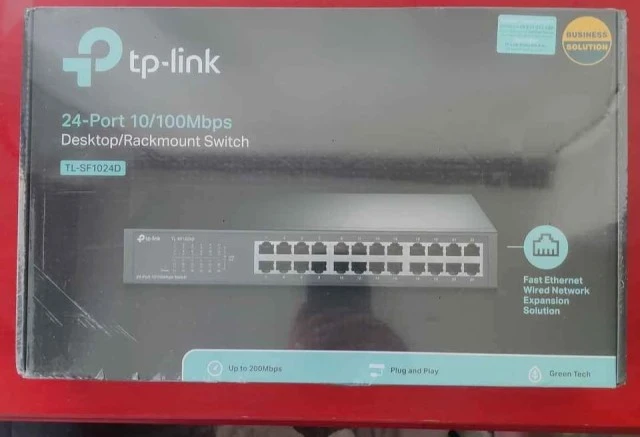 TP-Link TL-SF1024D – 24-Port 10/100Mbps