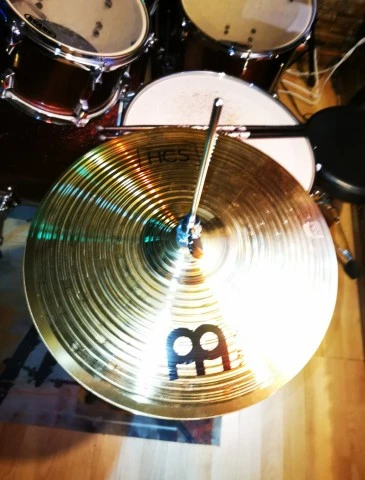 HCS meinl πιατίνια Hi-hat, crash &amp; generation X