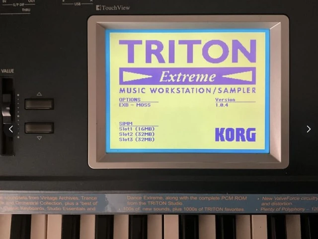Korg triton extreme 61
