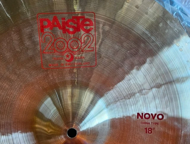 PAISTE Formula 602 και Formula 2002 και 