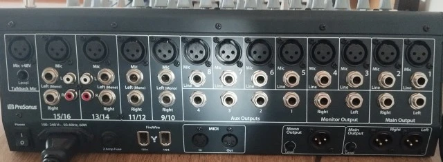 Presonus Studiolive 16.0.2 digital conso