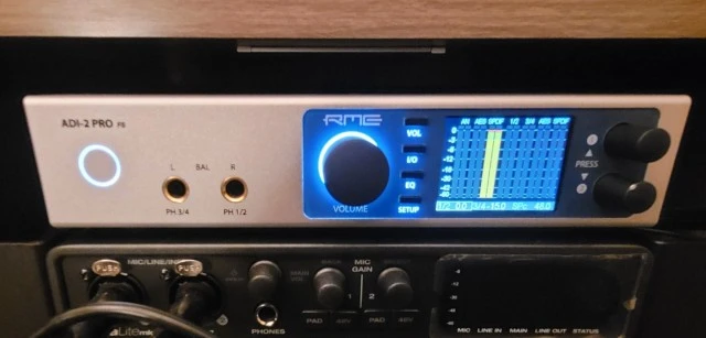 RME ADI-2 Pro FS Silver AD/DA Converter