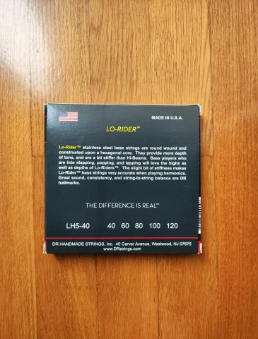 DR Lo-Rider Light 5-String 40-120