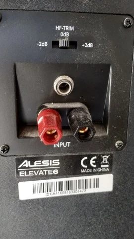Alesis Elevate 6 passive studio monitors