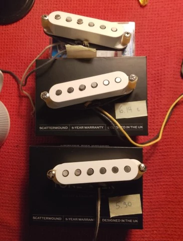Tonerider  pure vintage for strat N & B