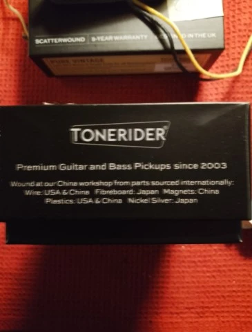 Tonerider  pure vintage for strat N & B