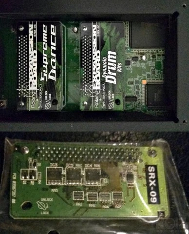 Roland XV5050 + 3 SRX