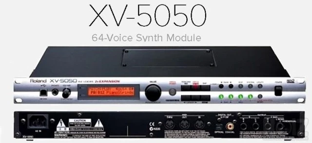 Roland XV5050 + 3 SRX