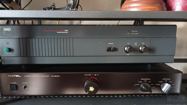 NAD Power Envelope 2100 + Rotel RC-980BX