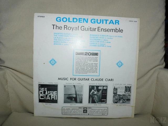 Golden guitar