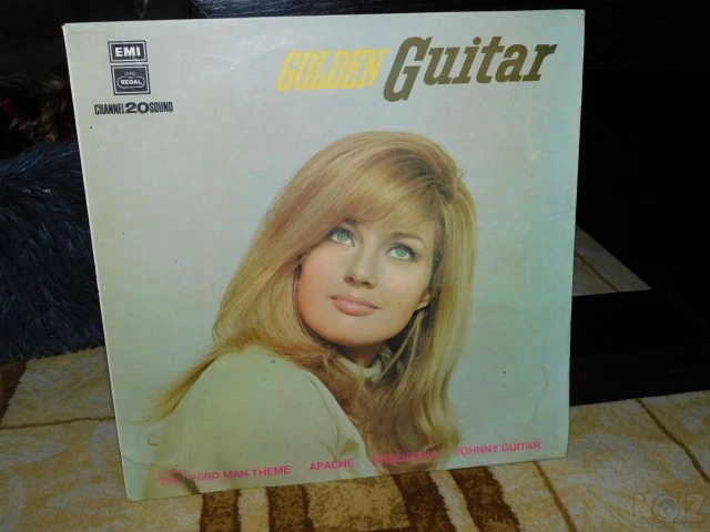 Golden guitar