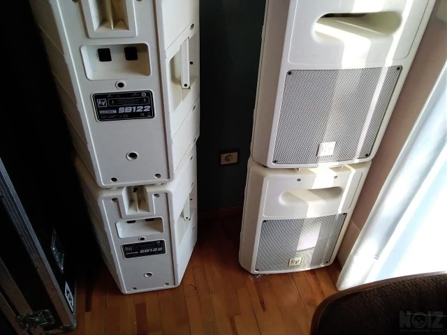 4 Subwoofer EV Άσπρα