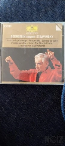 Bernstein contacts Stravinsky.  Δύο δισκ