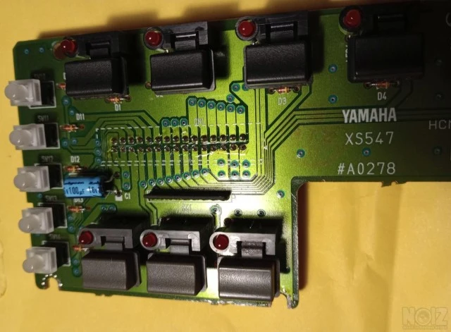 YAMAHA sampler A3000 Control board XS547