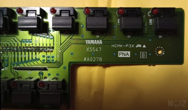 YAMAHA sampler A3000 Control board XS547