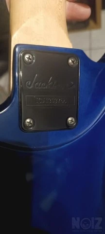 Jackson js3 concert bass transparent blu