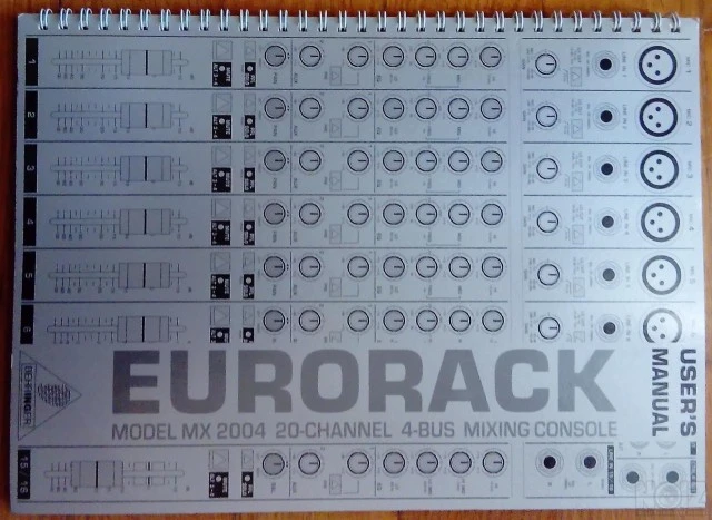 Behringer MX2004A mixer