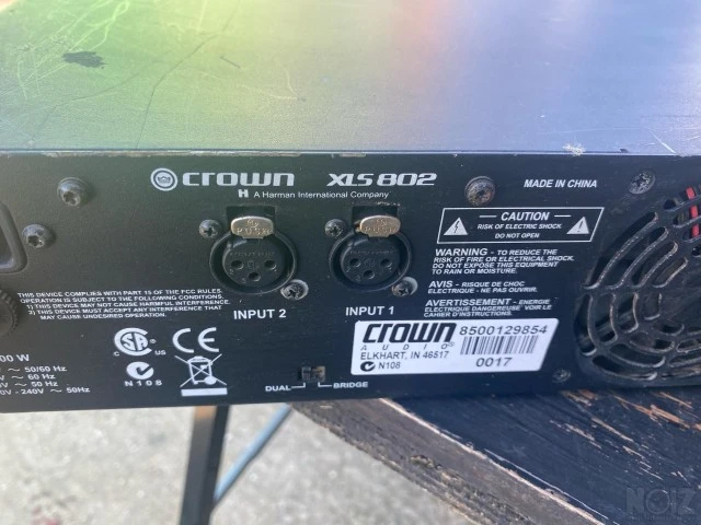 Ενισχυτής Τελικός Crown XLS-802