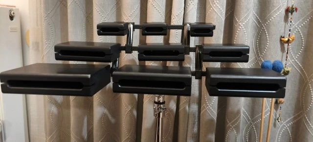 Adams Temple Blocks 9-Piece Set