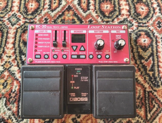 Boss Loop Station Dual Track