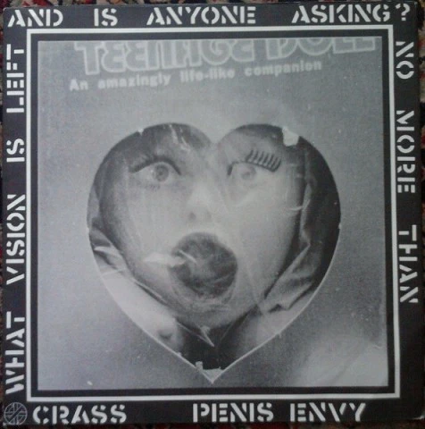  Crass ‎– Penis Envy LP, mid-late 80s